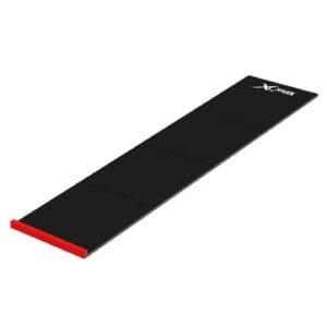 XQMax Puzzel Dartmat met oche | 237 x 60 cm (zwart