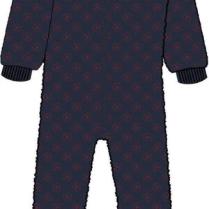Nachtwacht onesie blauw met rood