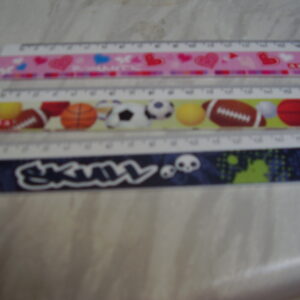 Kleine lat plastiek tot 16cm 3 stuks