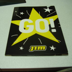 Jim go elastische map A4