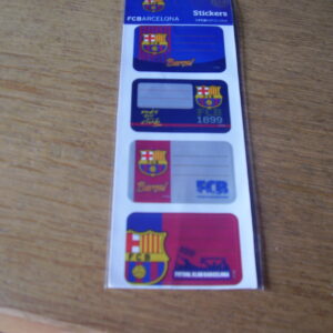 Barcelona schooletiketten