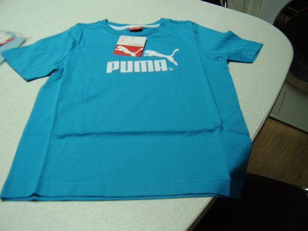 Puma shirts blauw kids