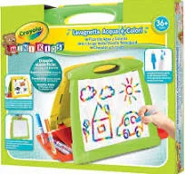 CRAYOLA 507407 LAVAGNETTA ACQUA E COLORI MINI KIDS 36+