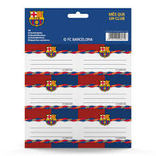 Barcelona 18 schoollabels
