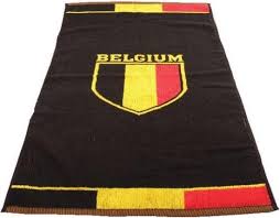 Belgie handdoek 50x100cm