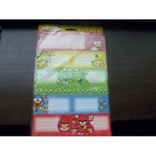 Angry Birds etiketten