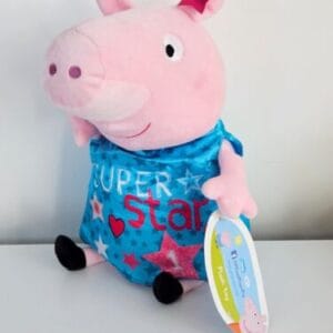 Peppa Pig knuffel 20cm super star