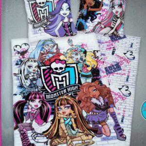 Monster High dekbedovertrek flanel 140x200cm