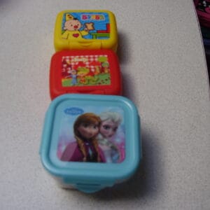 Koekjesdoos set van 3 stuks bumba kaatje en frozen