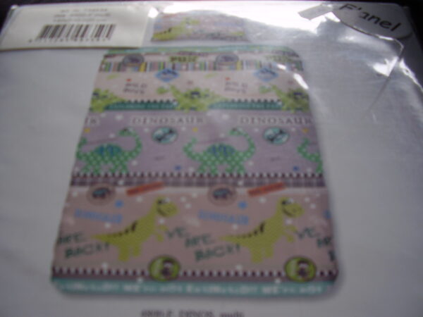 Dinosaur dekbedovertrek 140x200cm flanel good morning