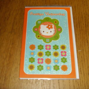 Hello Kitty verjaardagskaart Pretigge verjaardag