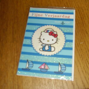 Hello Kitty fijne verjaardag
