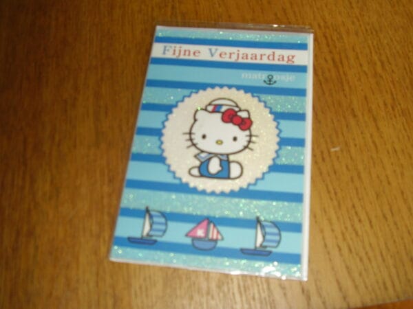 Hello Kitty fijne verjaardag