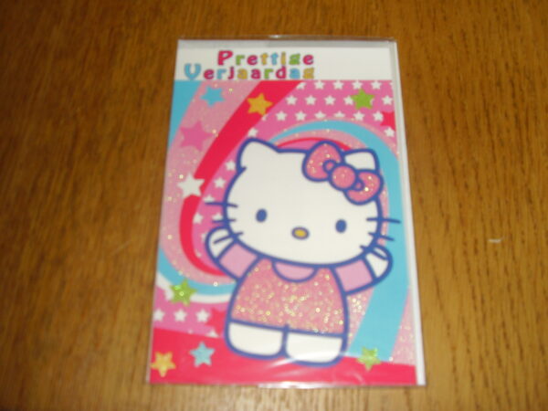 Hello Kitty prettige verjaardag