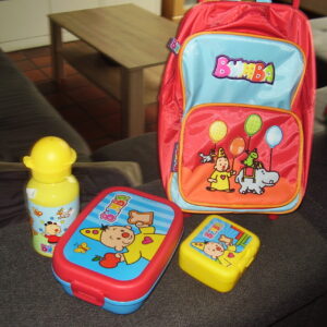 Bumba gevulde kleine trolley koekjesdoos brooddoos drinkbus