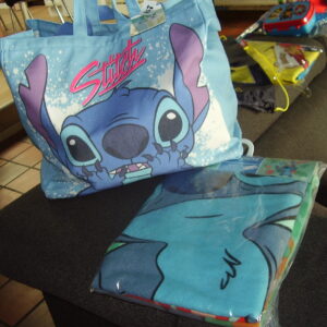 Stitch schoudertas en strandlaken