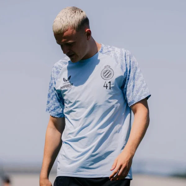 Club Brugge T-shirts lichtblauw 25/26