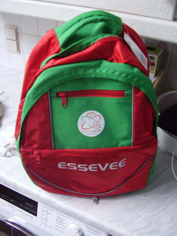 Zulte waregem rugzak 30x33x14cm en pennezak