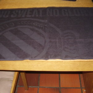 Club Brugge handdoek 50x70cm NO SWEET NO GLORY zwart