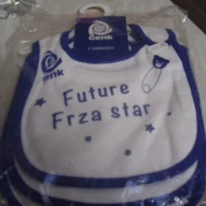 R.C.Genk babyset 3 bavet en 3 rompertje
