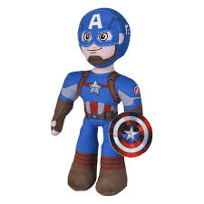 Avengers blauw knuffel 27cm