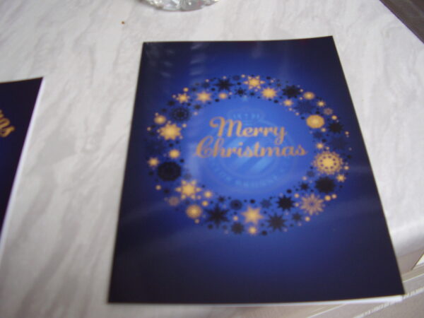 Club Brugge kaart Merry Christmas