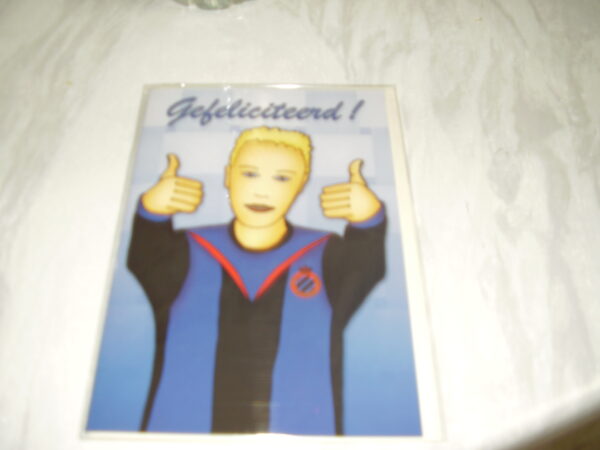 Club Brugge verjaardagskaart