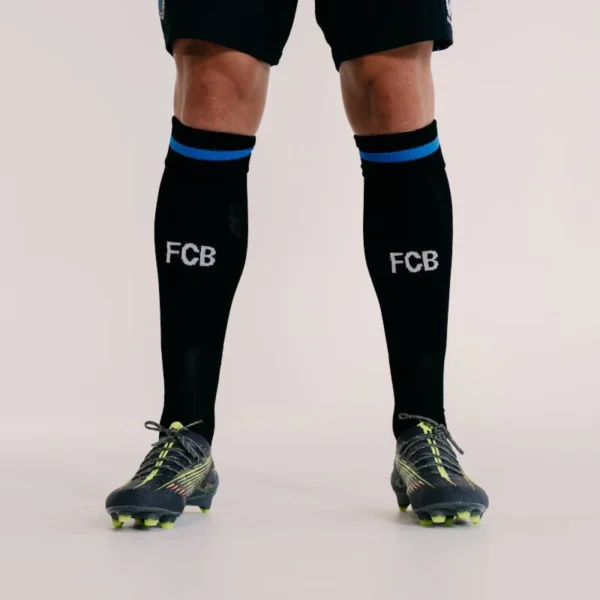Club Brugge voetbalkousen S of 31-35.50 zwart -blauw