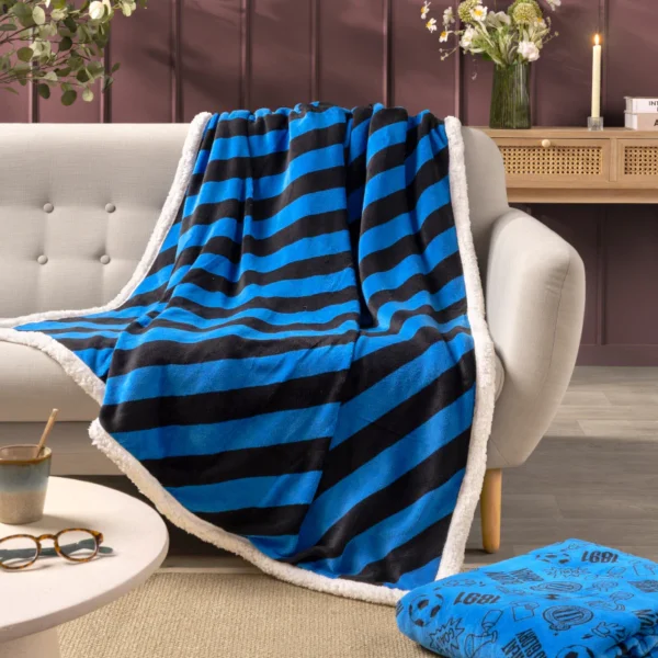 cLub Brugge Fleecedeken Sherpa (130 x 170cm) - Afbeelding 2