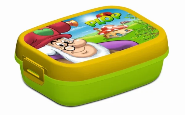 Plop brooddoos met paddestoelhuisje