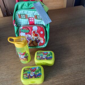 Plop kleine kleutertrolley drinkfles 2 koekjesdoos