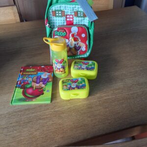 Plop kleine kleutertrolley vriedenboek drinkfles 2 koekjesdoos