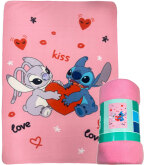 Stitch roze plaid 100x140cm