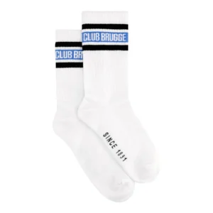 Club Brugge sport socks wit 3 maten