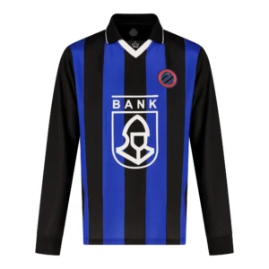 Club Brugge retro shirt met gemeentekrediet met lange mouw