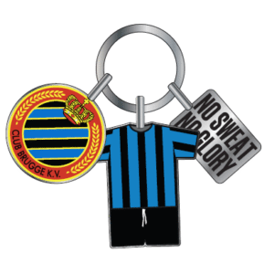 Club Brugge sleutelhanger retro