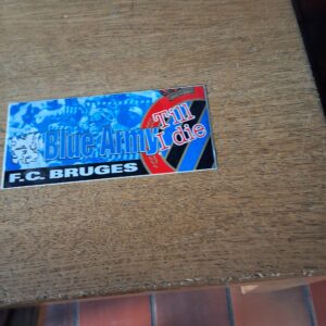 Club Brugge stickers bleuy Army 20x9cm