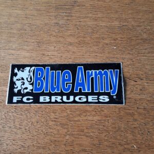 Club Brugge stickers bleuy Army 16.50X5CM