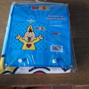 Bumba badponcho katoen 60x120cm