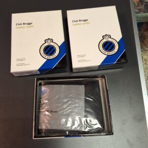 Club Brugge 3 portefeuille 2 kopen en 1 gratis voor briefjes kleine geld en banckaarten