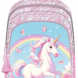 Unicorn rugzak 87426119 2 vakken 38x28x16cm