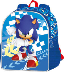 Sonic rugzak 87634107 32x11x26cm