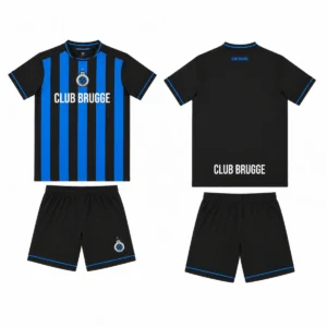 Club Brugge kids tenu shirts en shorts