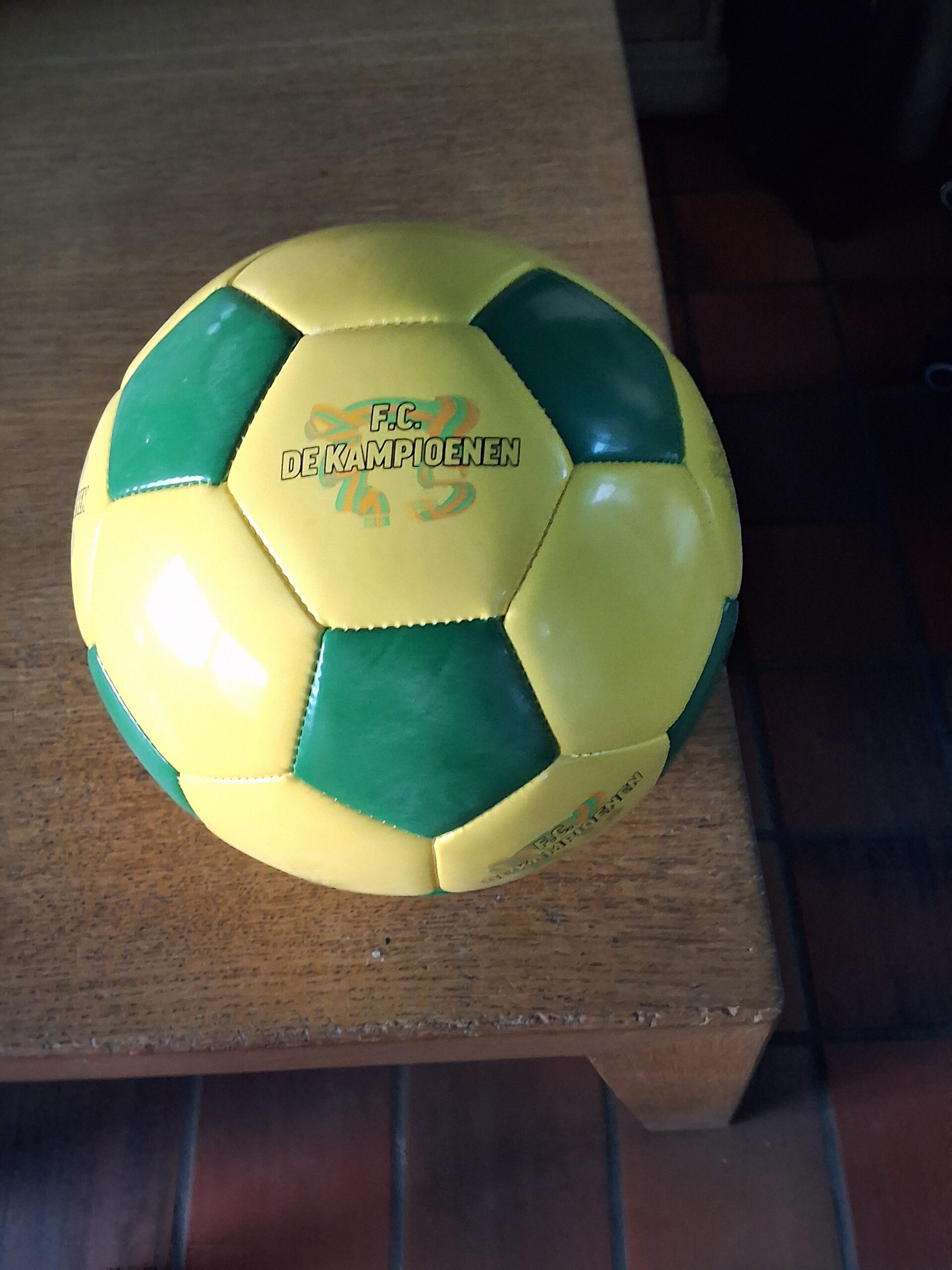FC DE Kampionenen ledere bal nr 5